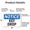 Signmission Key Drop, 18 in W x Rectangle, Aluminum OS-2PACK-NS-A-1218-L-13889 - alternate 4